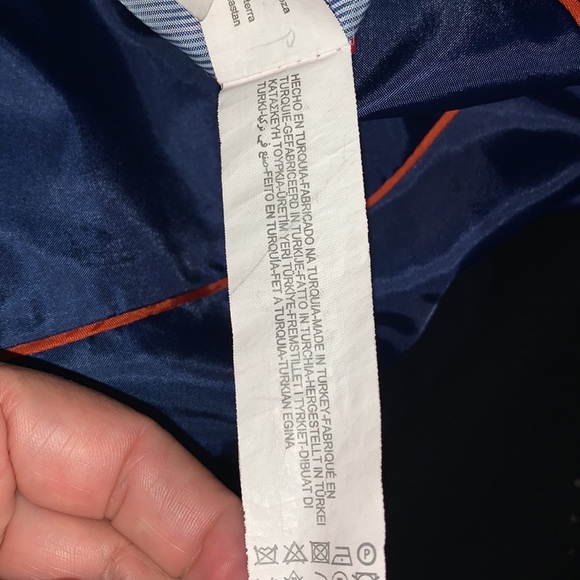 Zara Man Blazer Jacket Men’s Navy Blue 2 Button. - Picture 9 of 10